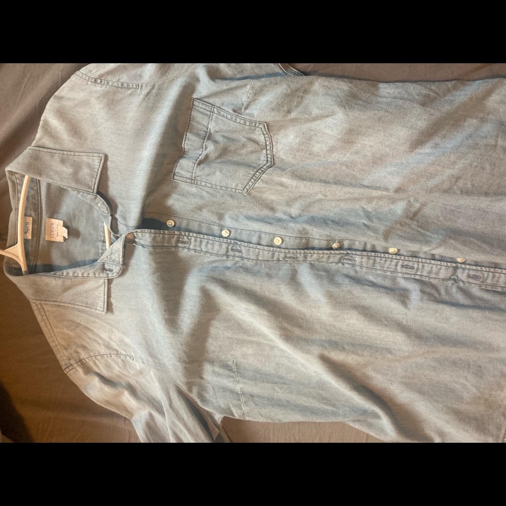 Jcrew women’s chambray button down